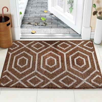 China Stain Resistant Front Door Rug Indoor Mat, Absorb Entry Front Door Shoes Mat Quickly Machine Washable, 20