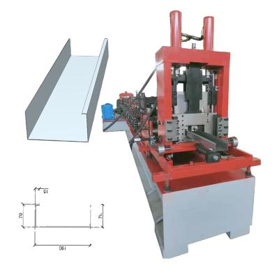 China Customized as variable 1100 Mpa c u 550 Mpa purlin roll automatic customers profile drawing height forming machine for automotive beams fabrication for sale