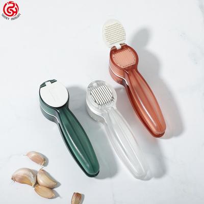 China Stainless steel viable manual garlic press and crusher garlic press for sale