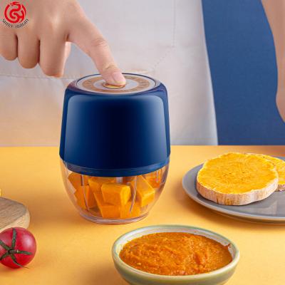 China Home Viable Smart Electric Hand Held Onion Food Hand Cleaver Mandoline Slicer Cutter Vegetable Crusher for sale