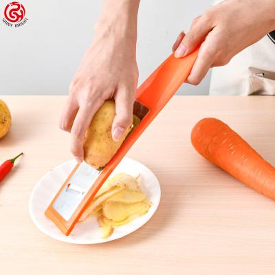 China Viable Multi-Function Non-Slip Sharp Stainless Steel Blade Kitchen Cheese Grater, Coconut Fruit Vegetable Zester for sale