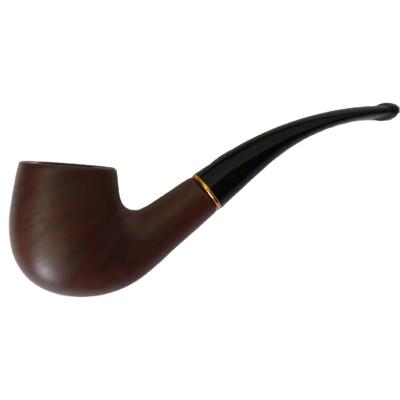 China Durable Wholesale New Red Short Style Solid Tobacco Wood Tobacco Pipes High Quality Men's Smoking Pipe for sale