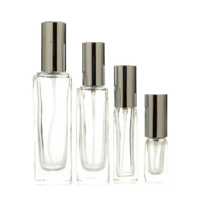 China Square Personal Care Dispenser Empty Spray Bottle 3ml 10ml 20ml 30ml Glass Sample Perfume Bottle for sale