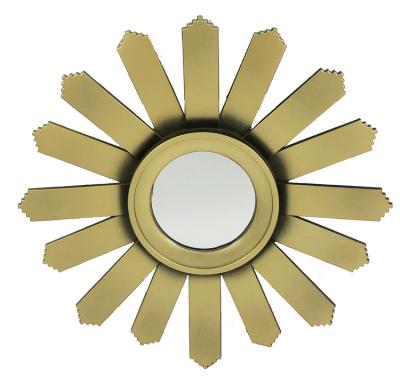 China China Manufacture Gold Modern Wall Mirror Classic / Simple Professional Wall Mirror Decoration for sale