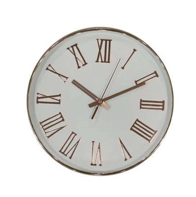 China Minimalist 12 inch 3d decor vintage living room home decor quartz decorative digitizing plastic wall clock for sale