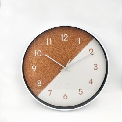 China Minimalist Custom Wall Clock 16 Inch Printed Face Battery Operate Quartz Plastic Round Gift Antique Body Customized Style Decorative Time for sale