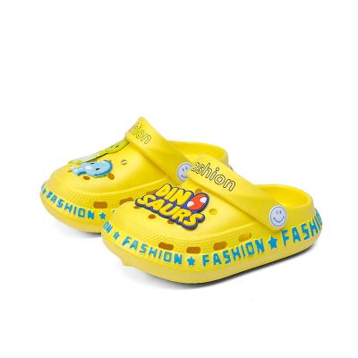 China Factory High Quality Anti-slip EVA Breathable Lovely Kids Summer Beach Sandals Gardening Clogs Cartoon Shoes For Kids for sale