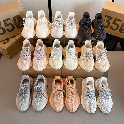 China Wholesale Original High Quality Men Sneakers Yeezy 350v2 Fashion Trend Mens Sneakers Running Sports Shoes For Women Lover Shoes for sale