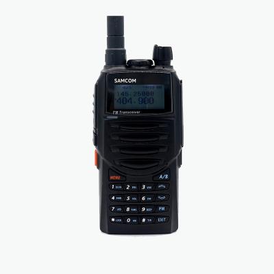 China Ham UHF VHF Handheld Two Way Radio Best 2000mah Dual Band Walkie Talkie 100km Range for sale