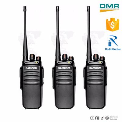 China 50km SAMCOM DP-10 Walkie Talkie Tier II DMR Radio 3500mAh for sale