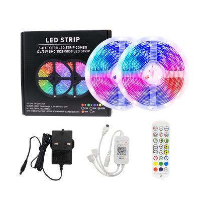 China Residential BE Smart Magic APP Music Control Strip Lights 5M 10m 20M RGB Color Led Strip for sale