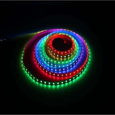 China WS2811 2812B 2813 DC12V 24V 5050 RGB Color Residential Waterproof Accessible Dream Pixel Magic LED Flex Strip for sale