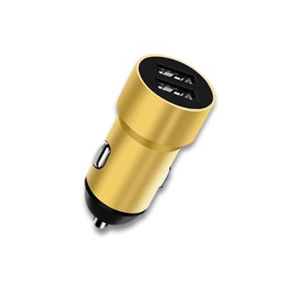 China Car Accessories New Product Hot Selling Portable 2in1 Usb Car Charger Adapter With Retail Package for sale