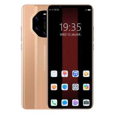 China 3G Mate40 RS 5.8Inch 5G LET Mobile Phones Five Camera Android Smartphones 12+512GB MTK6889Ultra Unibody Dual SIM Mobile Phone for sale