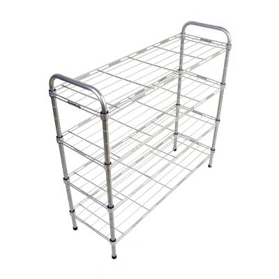 China 10kg metal bar wire shoes loading storage and shoes rack in living room for sale