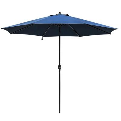 China VIVINATURE Outdoor Automatic Folding Table Umbrella and Open Patio Umbrella with 8 Sturdy Ribs for sale