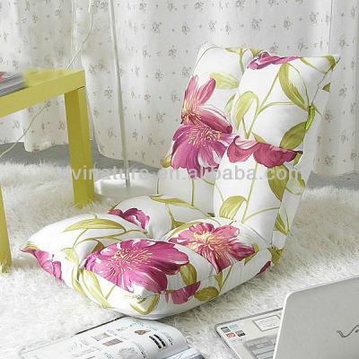 China American style cute floor chair and 5 steps adjustable floor sofa bed for sale