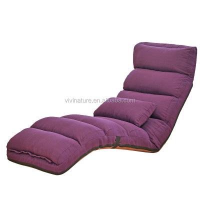 China Adjustable Japanese furniture legless (height) chair, floor chair and floor sofa for living room floor chair sofa for sale