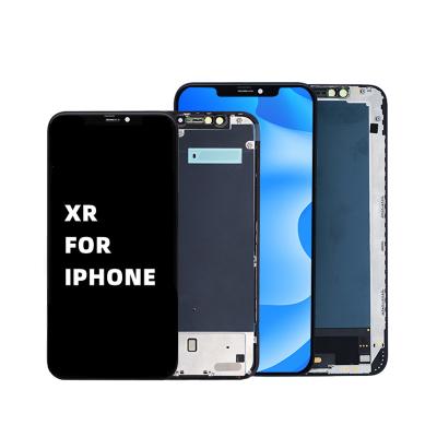 China For iPhone Xr LCD Screen Replacement With Digitizer And Back Plate LCD Display Assembly Incell OEM LCD Display 6.1 inch Apple Xr LCD for iPhone XR for sale