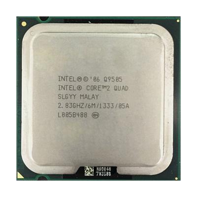 China Desktop Wholesale For Core 2 Quad Core Q9505 Processor 2.83 GHz 1333 MHz LGA 775 CPU for sale