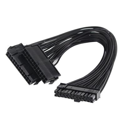 China 100PCS 6 Pin 6+2 Connector Electrical Convenience To PSU Power Supply Wholesale 6 Pin Pci E Plug ATX Motherboard Adapter Connector Cable of double cable 24 for sale