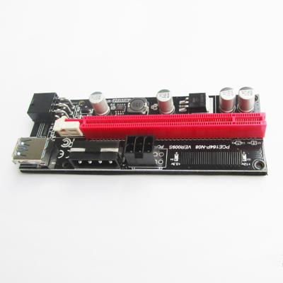 China Graphics card to eat magic chicken PCIE1X to 16X extension line VER009S ninth generation PCIE adapter VER009S graphics card expansion for sale