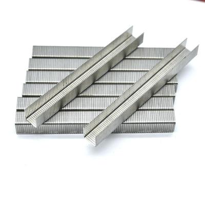 China Teaching+Office+Home School Fabricate T50 Series 20 GA 10.6mm Wholesale Crown Iron Saw Point Staples for sale