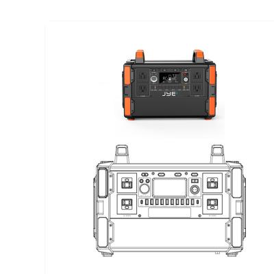 China Wireless Charging Power Station 1000W LFP Outdoor Portable Solar Generators For Camping for sale