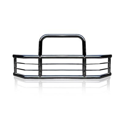 China 304 Stainless Steel Guard 304 Stainless Steel Dongsui Front Bumper Semi Truck Deer For Kenworth Volvo Cascadia Mack Peterbilt International for sale