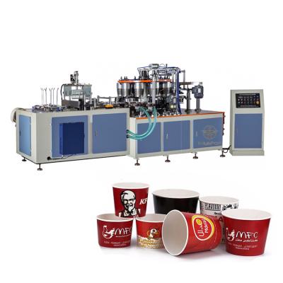 China food & Beverage Factory Wholesale Customized Good Quality Big Size Paper Cup Making Machine for sale