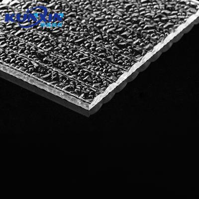 China Business / Education /Office Best Selling Products Cast Wider Ribbed Cracked Ice Decorations Textured Acrylic Sheet for sale