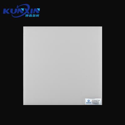 China Education / Office / Square Business Transparent Circle Acrylic Pmma Led Panel Light Diffuser Plastic Sheet for sale