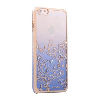 China Hot Selling Anti-fall Customized Designer Product Hard Shockproof Electroplating TPU Phone Case For iPhone 6 Plus Cases for sale