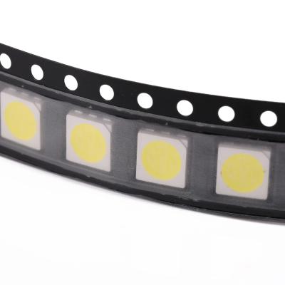 China Lighting LED Light Bead 5050 Cool White SMD LED Chip 5050 Lighting SMD LED Diode Factory Price -20 - 75 -30 - 80 Cool White 1000pcs/roll for sale