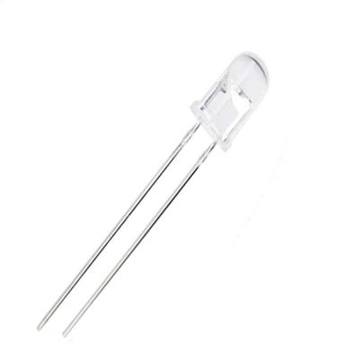 China Tuya 3 Volt Sandwich LED Infrared Remote Prewired 940nm White Color Pre Wired Light Emitting Diode Power Supply 3-5Volt Infrared IRLED Chip IR5C940AC-X4 14mil for sale