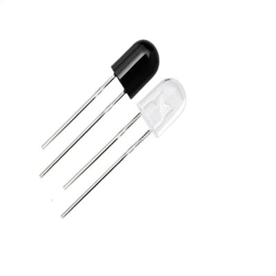 China Original 2022 Free Samples Tuya Sandwich 5mm Infrared Remote 3mm Factory 15 25 30 45 60 940nm IR LED Photodiode Phototransistor Infrared Receiver for sale