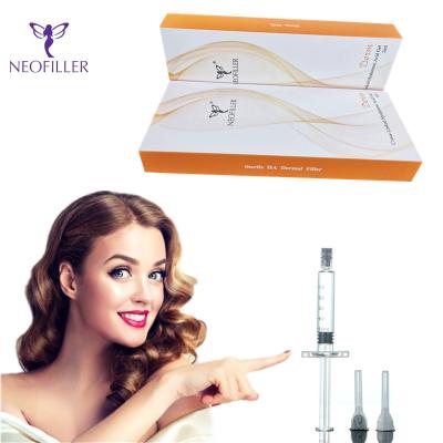 China Forehead Face Hyaluronic Acid Dermal Filler Transparent Hyaluronic Acid Lip Fillers Safe for sale