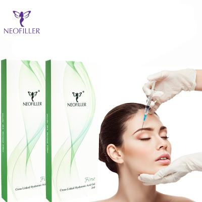 China Kin Voorhoofd Hyaluronzuur Neusvuller Derm Anti Rimpel Hyaluronzuur Te koop