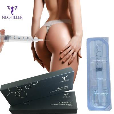 Chine Subskin 1.25mm Remplisseur dermique à l'acide hyaluronique Fesse Injectable Ha Pure Remplisseur de sérum à vendre