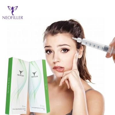 China Dermal 24Mg/Ml Hyaluron Filler Injection Cheek Padding Subtle Lip Enhancement for sale