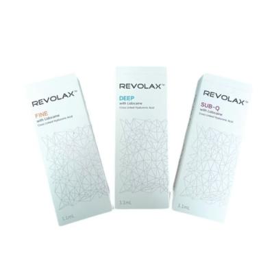 中国 Revitalizing Hyaluronic Acid Face Filler By Revolax For 6-12 Months Of Youthful Radiance 販売のため