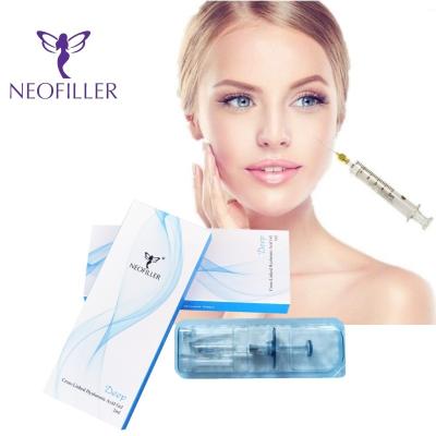 China High Quality Medical Grade Lips Face Deep Hyaluronic Acid Dermal Filler 1ml 2ml 5ml for sale