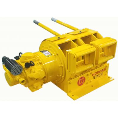 China Underground Mining 800KGS Capacity Double Drum, Piston Air Motor, Used Underground Mine, Air Scraper Winch for sale