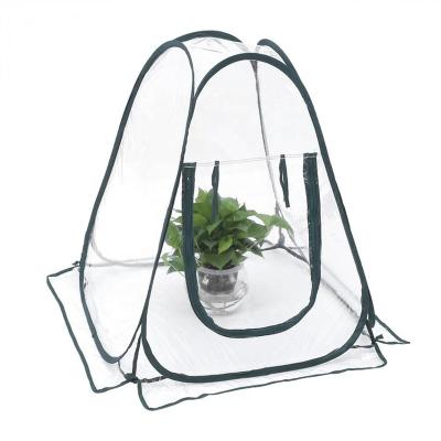 China Easily Assembled Mini Automatic Garden PVC Greenhouse for sale