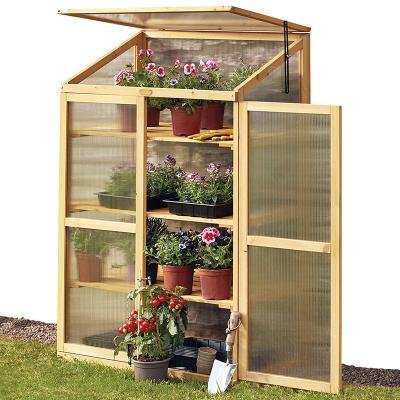 China Layers Frame Easily Assembled Grow House Garden Wood Garden Planter Nature Pressure Treated All-Weather Wood Type Not Coated Not Support 1 Pc/ctn for sale