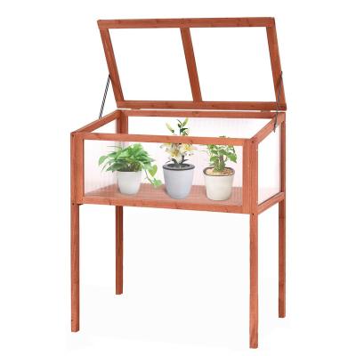 China Easily Assembled Garden Plants Raised Wooden Layers Frame for sale