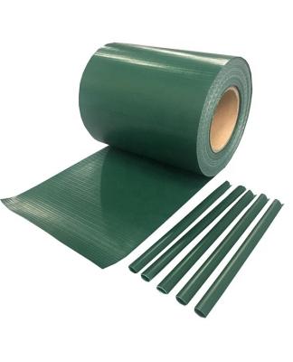 China Easily Assembled Hard Garden Privacy PVC Shade Strip Screen Barrier for sale