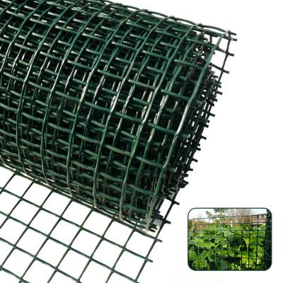 China Easily Assembled Garden Guardrail Netting Plastic Mesh Fencing PE Plant Support Net for Protection and Climbing for sale