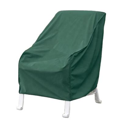 China Waterproof All Weather Stacking Outdoor Plastic Chair Cover Garden Furniture Waterproof Cover for sale