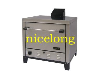 China Nicelong stainless steel LPG gas pizza oven, can be used as gas baking oven JPOG76 for sale